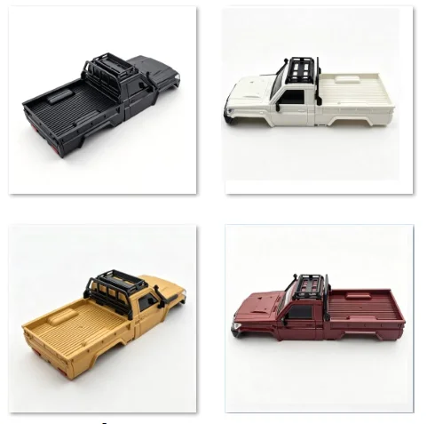 1/30 AX30 RC Car Upgrade Parts Nylon Frame LC79 Body Shell Front Rear Axle CVD Shock Tire Servo Gearbox Motor DIY Spare Parts