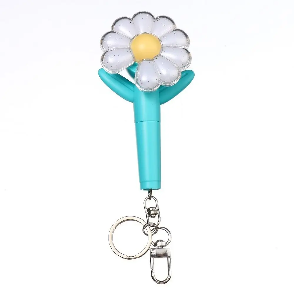 

Idol DRAGON Mini Light Keyring Bag Charm Glow Stick Little Daisy Keychain Korean Style 10cm GD Same Style Pendant Kids Gifts