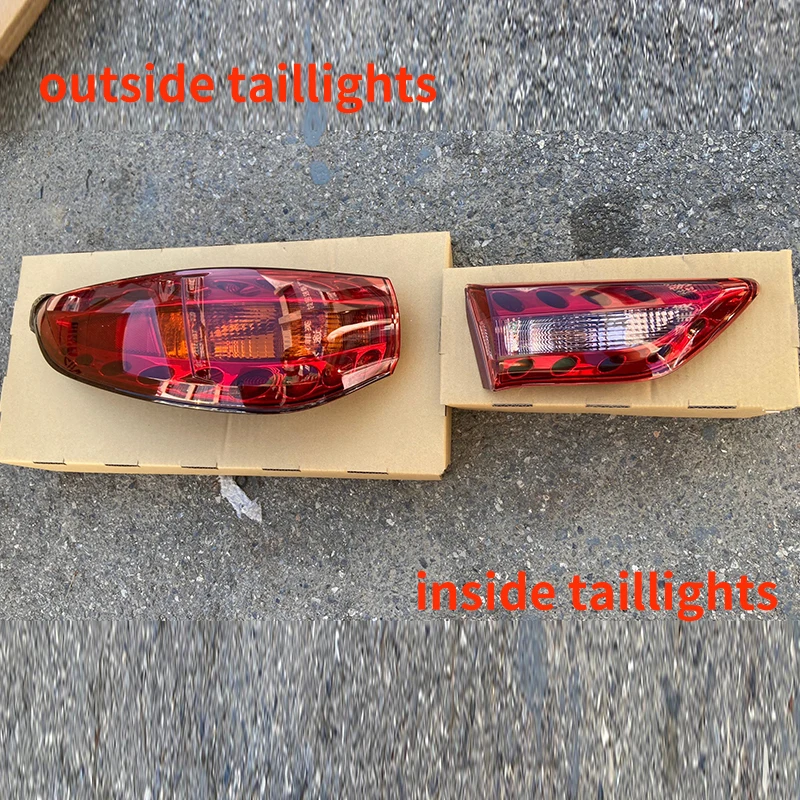 Taillight Assembly For Infiniti FX35 FX37 FX50 QX70 Taillights 2009-2013 LED Rear Lamp Brake Reverse Back Light Turn Signal DRL