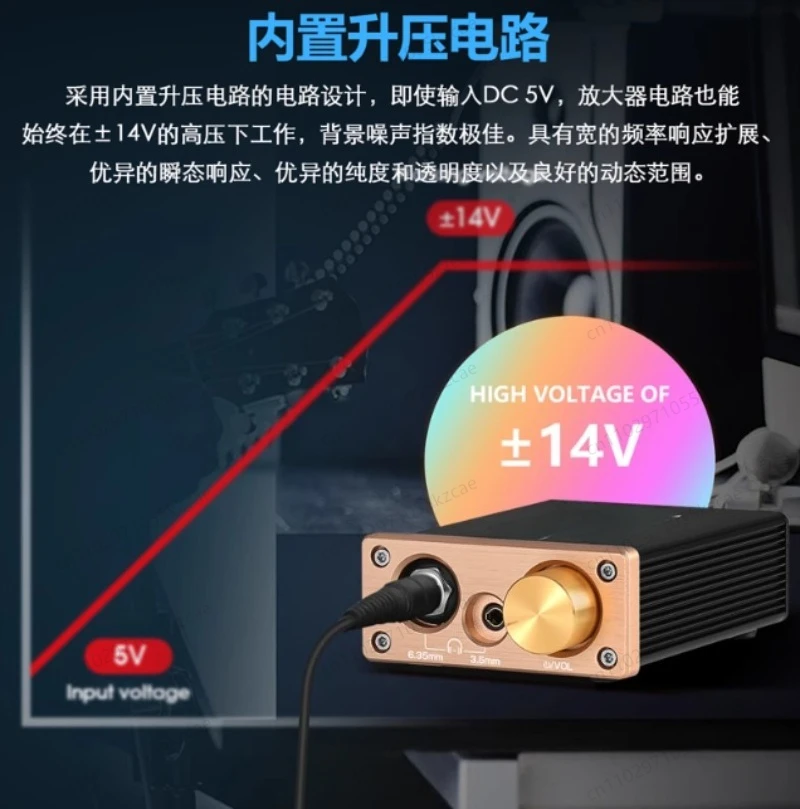 Class A Headphone Amplifier | Linear Hi-Fi Amp for Pure, Distortion-Free Audio Experience