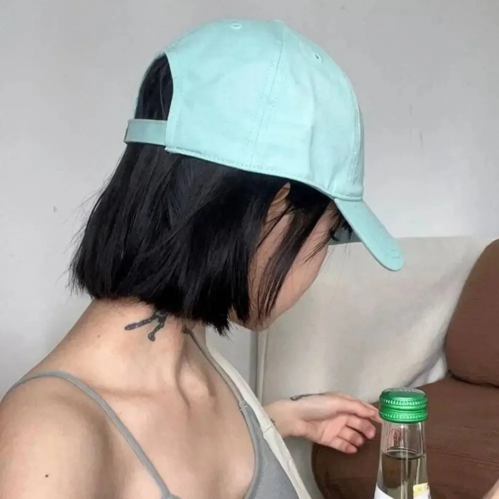 Embroidery Love Heart Baseball Cap Adjustable Bowknot Duck Tongue Caps All-match Cotton Hip Hop Bonnet Summer Spring Autumn