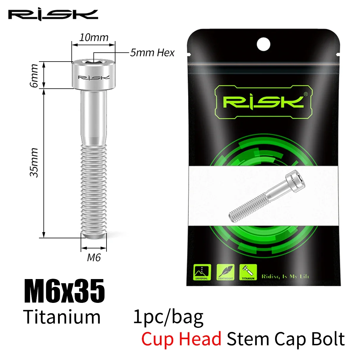 Variant: M6x35 Silver