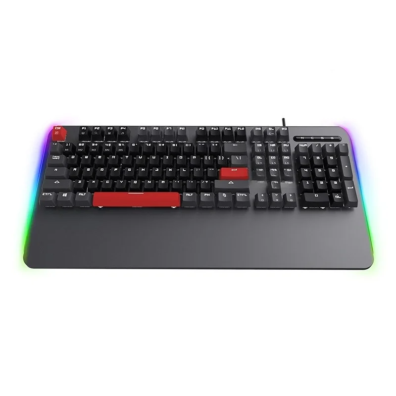 

Heavy metal mechanical keyboard, professional gaming keyboard