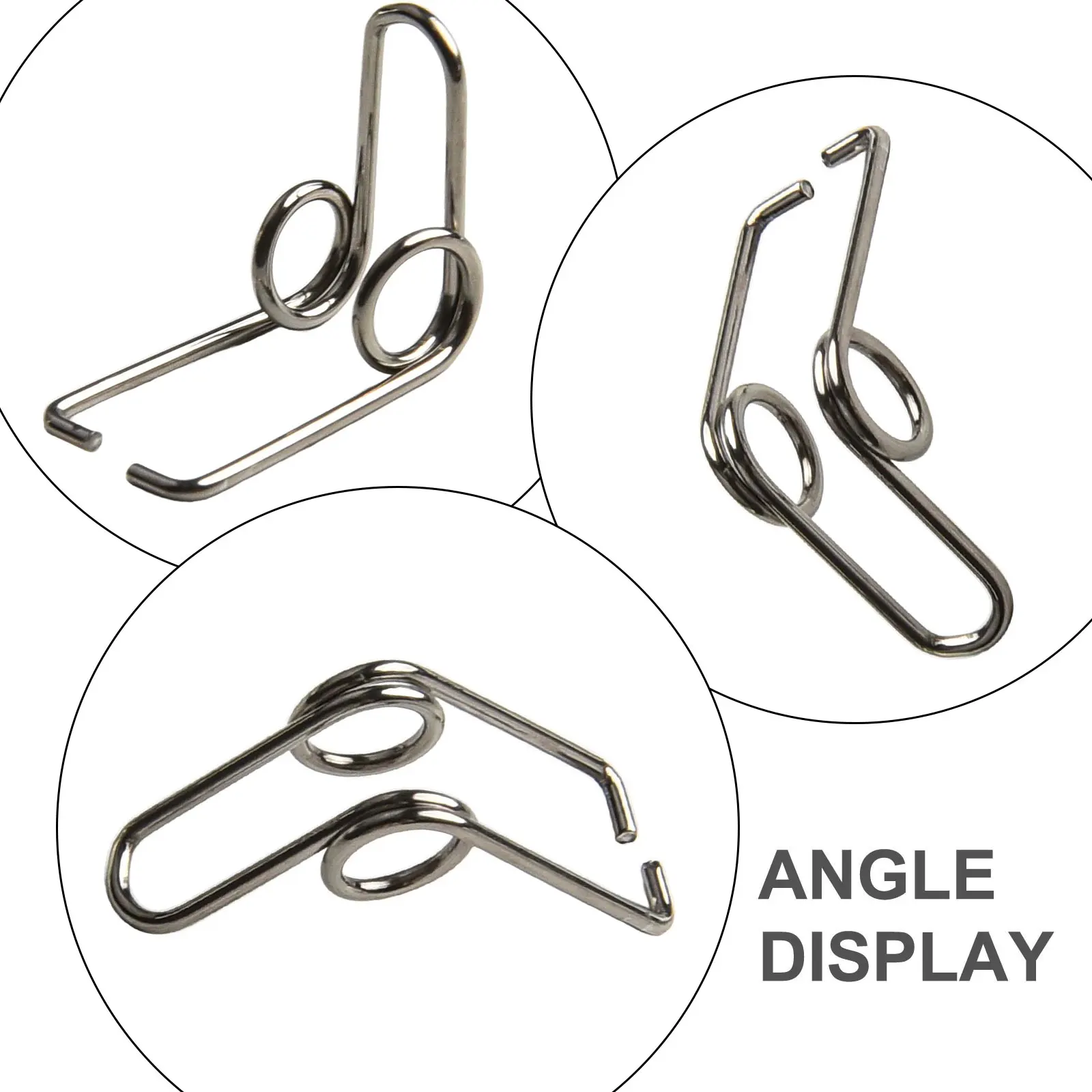5pcs Iron Trumpet Trombone Alto Valve Spring Water Key Spring Trumpet Making Tools Musical Instrument Accessories