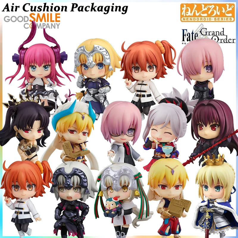 

GSC Genuine Nendoroid Series FateGrand Order Altria Pendragon Joan of Arc Mash Kyrielight Ritsuka Action Figures Model Toys