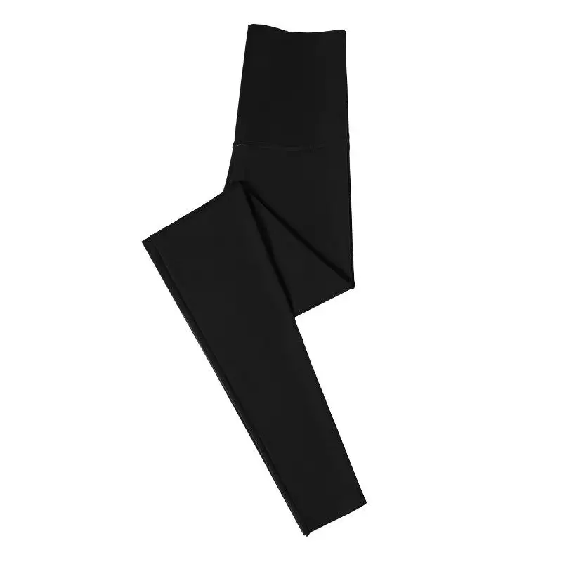 กางเกงโยคะผ้ากำมะหยี่เนื้อนุ่มสำหรับผู้หญิง เสื้อผ้าสำหรับฤดูใบไม้ร่วงและฤดูหนาว กางเกงขายาวผ้าฝ้ายอุ่นเอวสูง ช่วยยกกระชับสะโพก