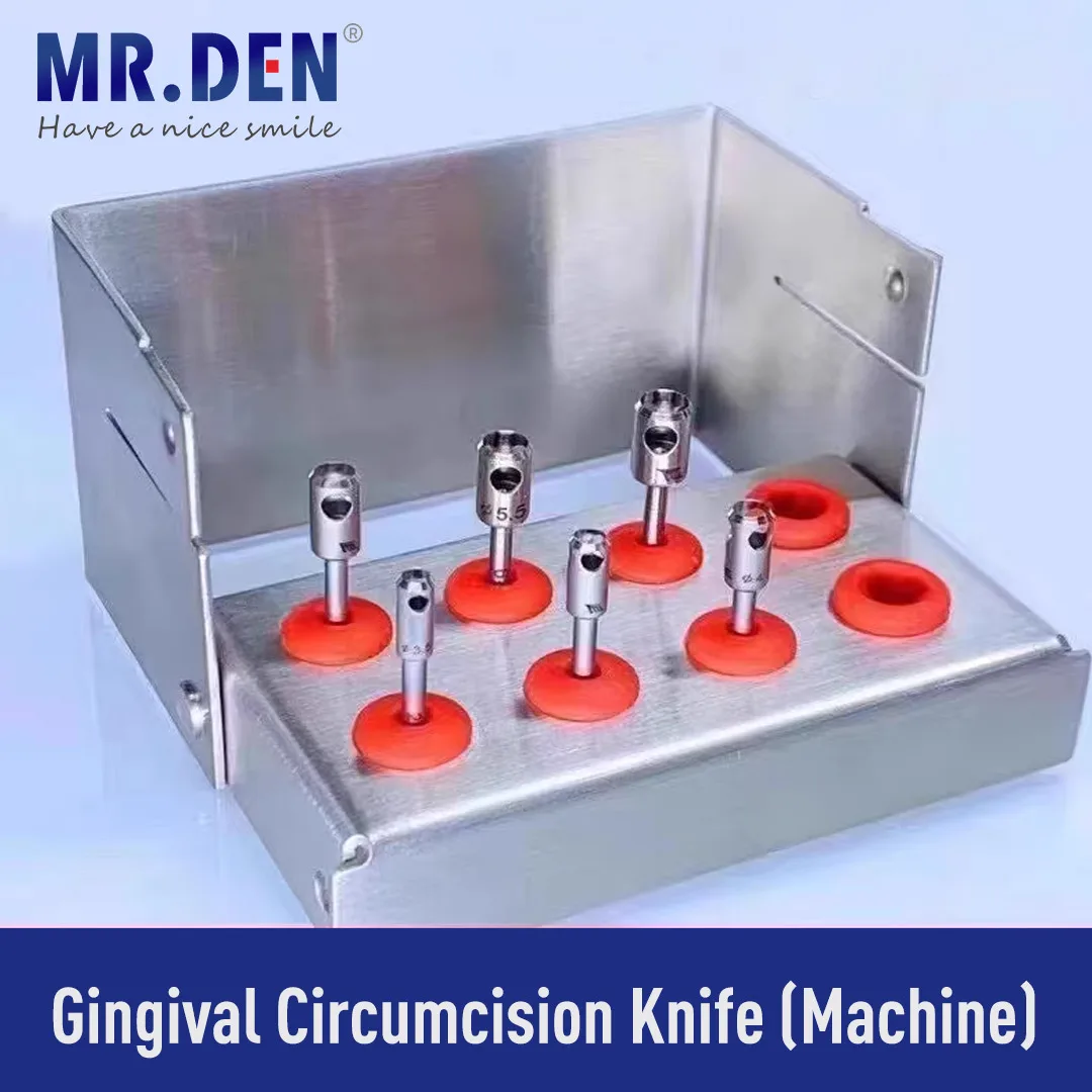 

MR DEN Stainless Steel Dental Bone Ring Drill - Block Extraction for Implant - Autograft Gum Cutter