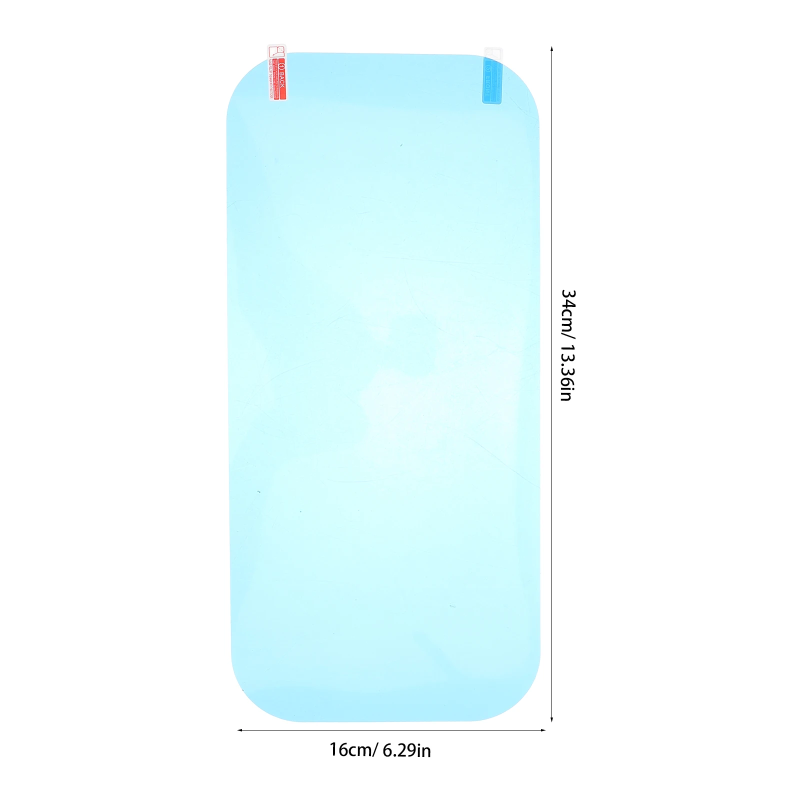 2 قطعة سيارة مرآة الرؤية الخلفية الأفلام حامي اكسسوارات السيارات المضادة للضباب خدش غير نافذ للمطر #4