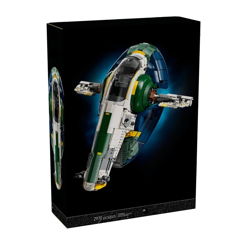 

IN STOCK Jango Fett's Starship Building Blocks Assembling spacecraft Bricks Model Fit 75409 Toys for Boys Birthday Gift Set