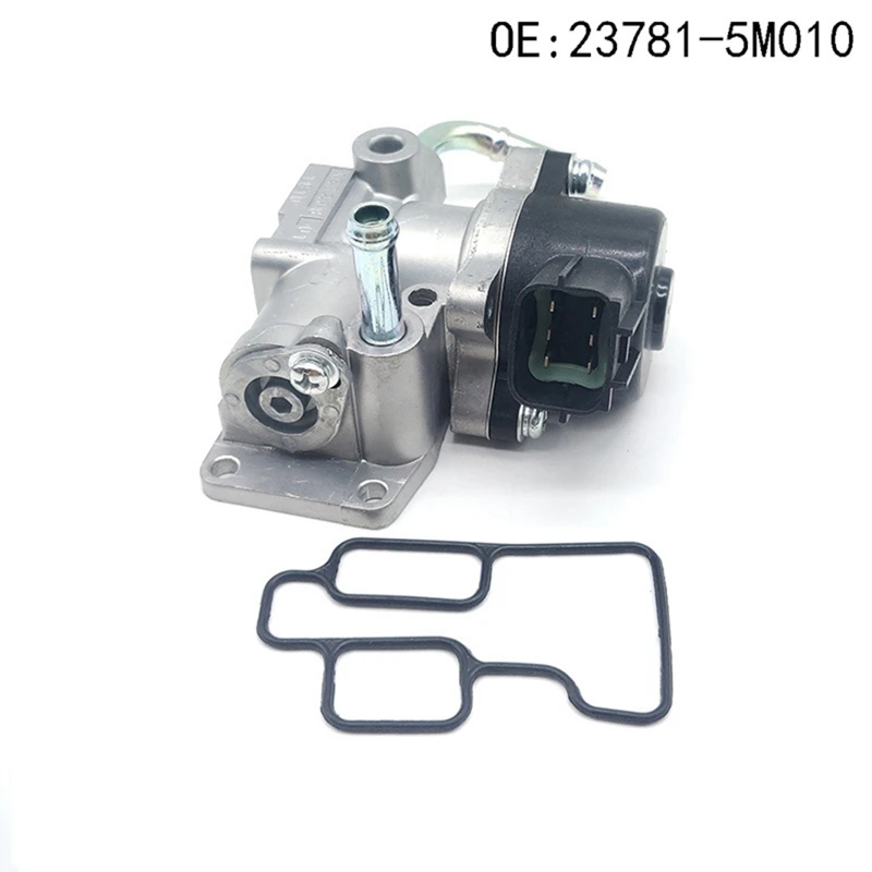 Idle Air Control Valve W/ Gasket 23781-5M010 AC283 216636 2173188 23781-6M410 237816M41 For Nissan Sentra 2000-2006 1.8L