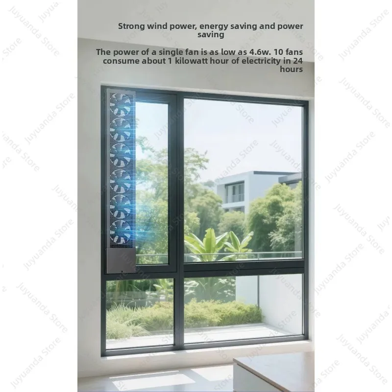 No Punching Window Exhaust Fan, No Installation Exhaust Fan, Strong Soft Sound Exhaust, Window Exhaust, Smoking Exhaust