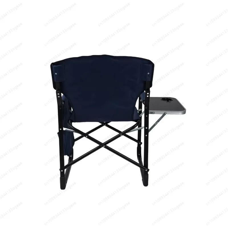 Wytrzymała, nowoczesna, lekka, aluminiowa krzesło reżyserskie Oxford, z możliwością personalizacji, bardzo duże, przenośne, składane, do użytku na zewnątrz.