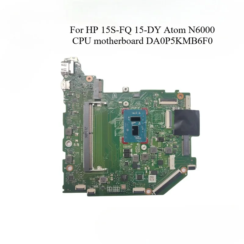 DA0P5KMB6F0 Motherboard für HP 15S-FQ 15-DY N6000 CPU Laotop Mainboard PC Systemboard Computer Wartung Teile