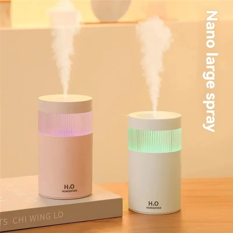 

B07B-компактный USB-увлажнитель с ночником, мини-настольный распылитель для дома, ультра-тихий увлажнитель воды