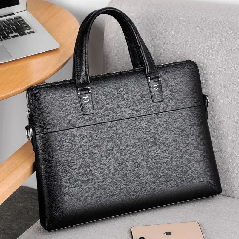 Cross-Border Foreign Trade Men's Bag2024New Men's Shoulder Crossbody Wholesale Business Commute Computer Briefcase Tote