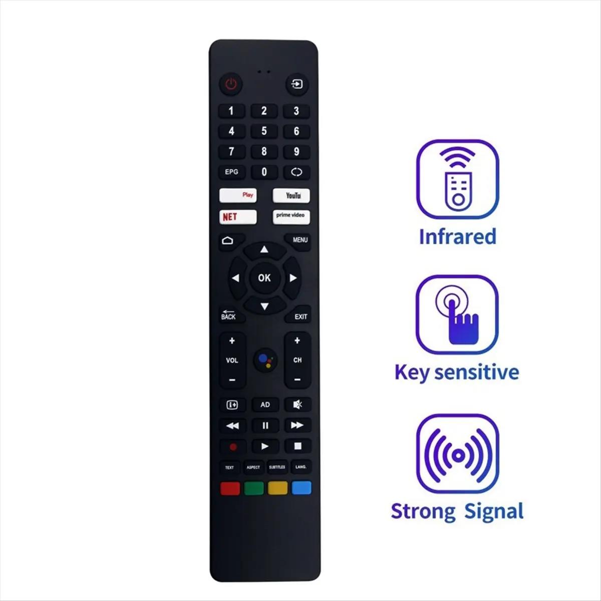 

[AAAE 2026] Replace RC201 Voice Remote Control for RC201 Smart TV Remote Control