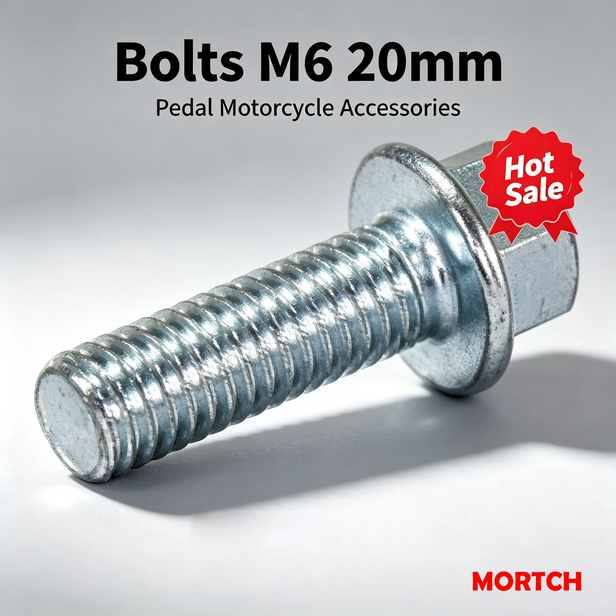 SPBT-006-20 Original Bolt M6×20mm Replacement For GY6-50 GY6-150 Motor Scooter Accessories