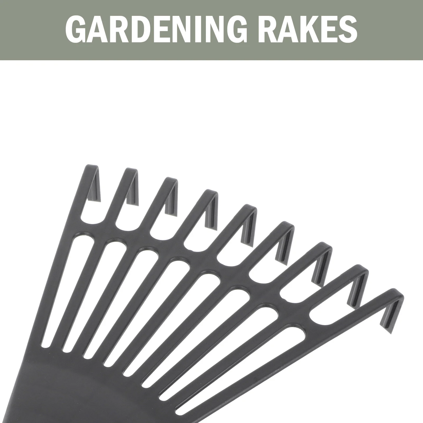 

2pcs Garden Rakes Premium Sturdy Agricultural Rake For Loosening Soil Efficiently Durable Practical Grass Rake Tool