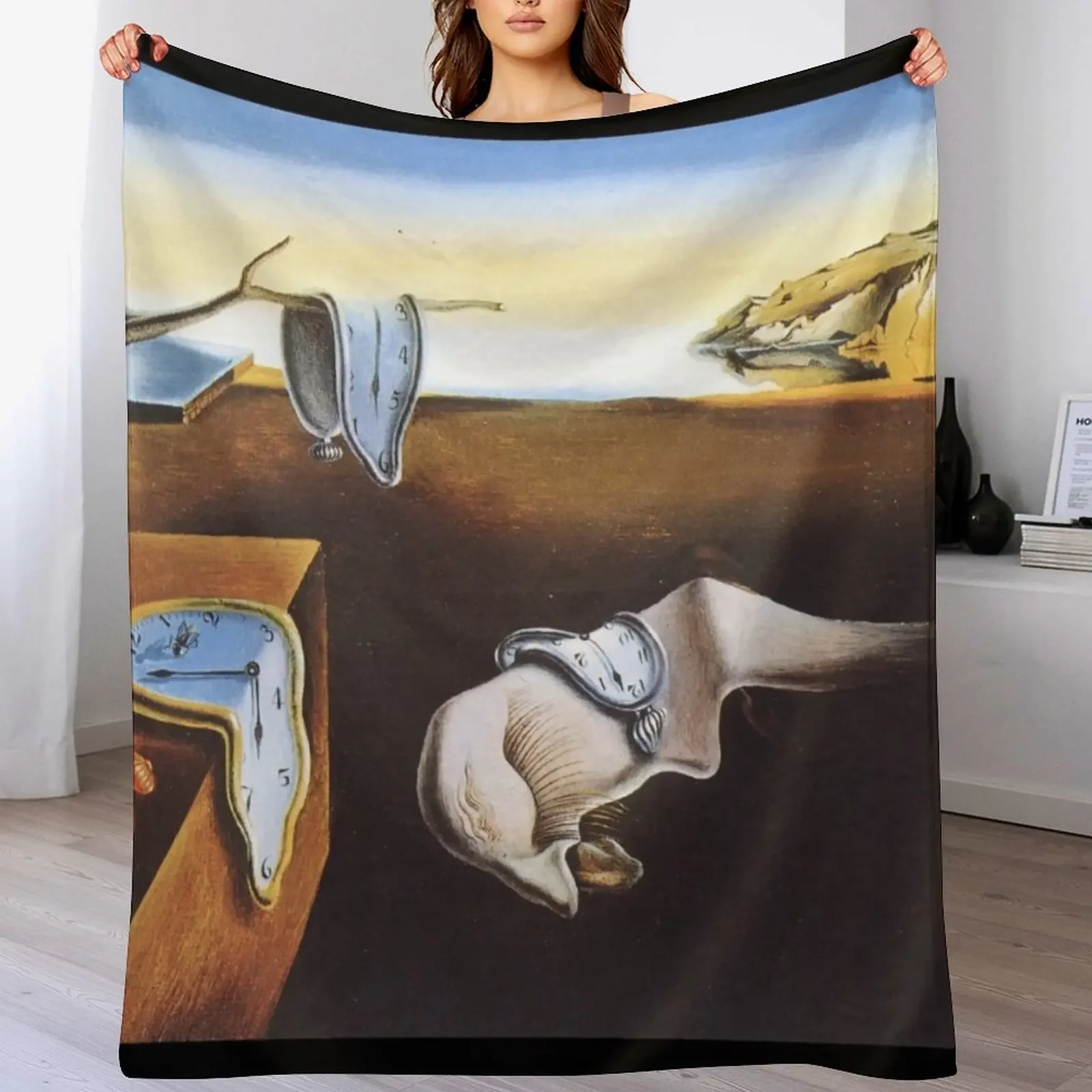 The Persistence Of Memory - Salvador Dali Throw Blanket Bed linens Extra Large Throw Sofa cosplay anime Blankets