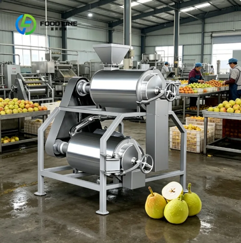Automatic Industrial Juice Extractor Stainless Steel Juicing Equipment for Fruit and Vegetable Processing