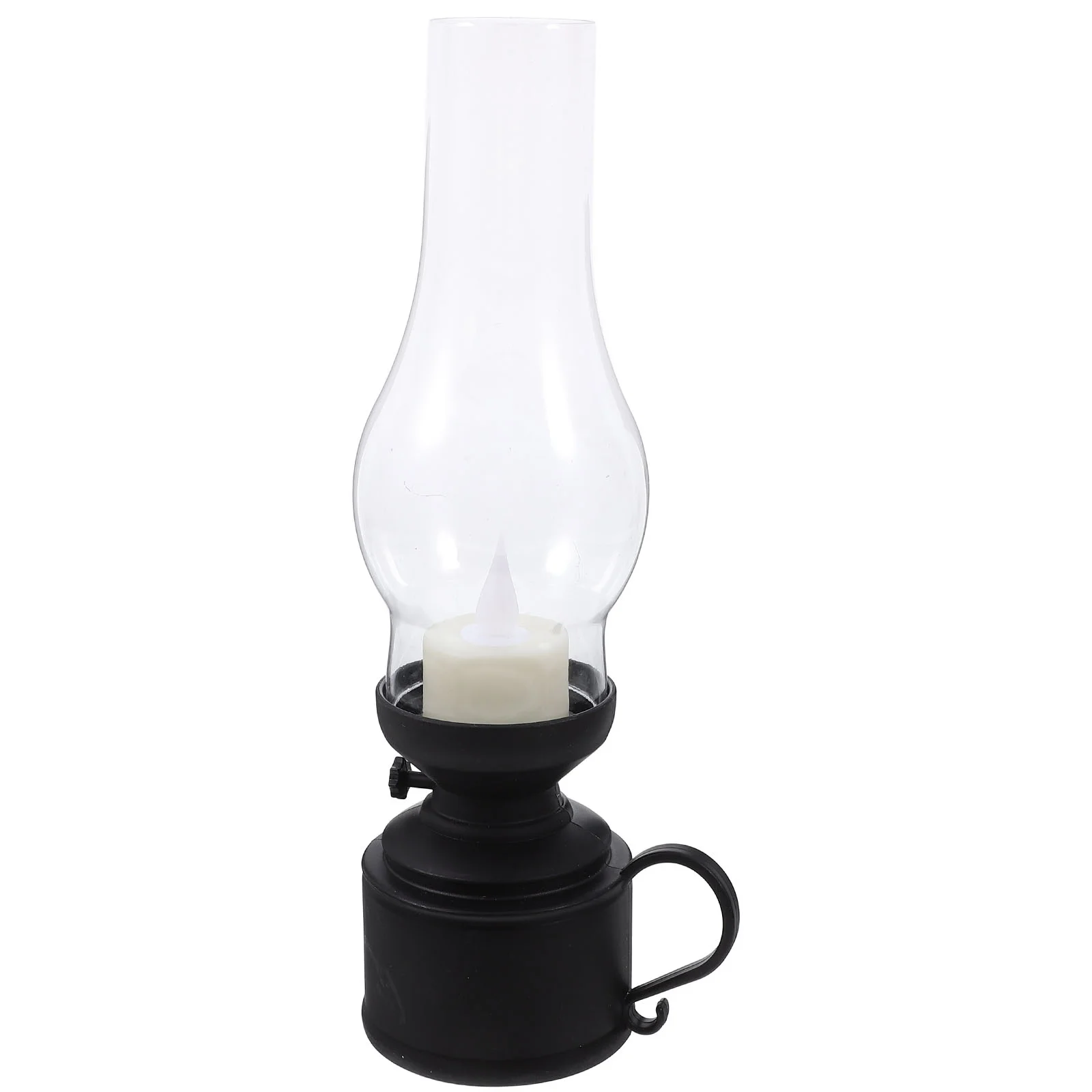 Linternas de luz LED de queroseno Retro, lámparas de plástico electrónicas, decoración decorativa de mano