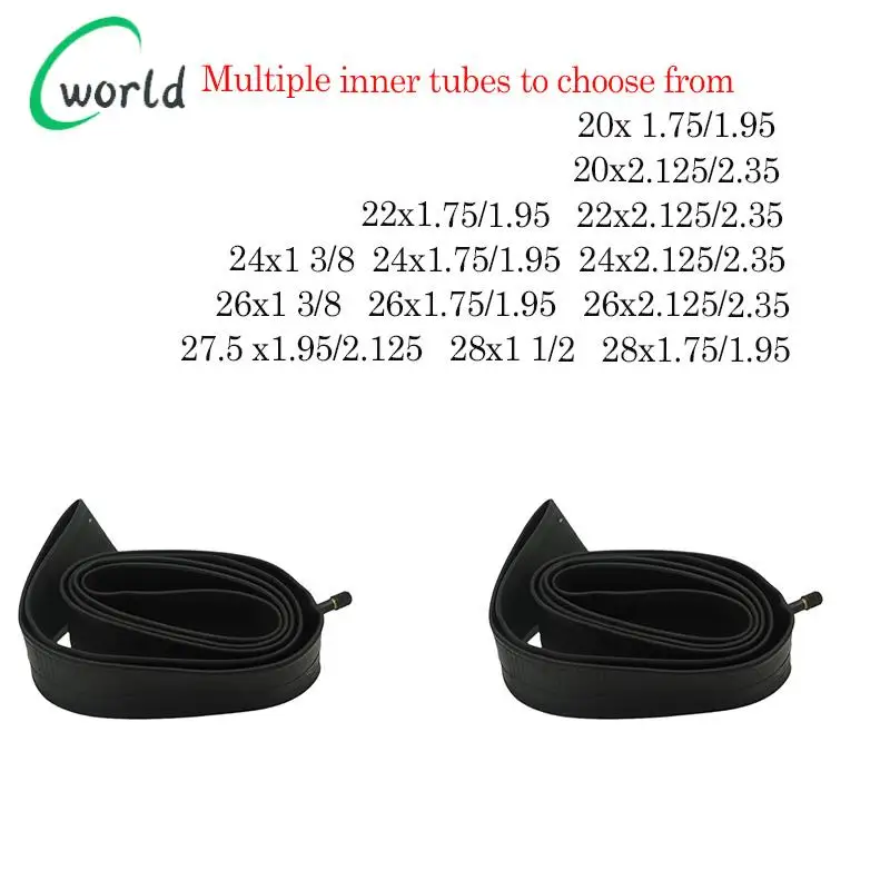Multiple 20/22/24/26/27.5/28 inch inner tubes, suitable for replacing inner tubes in mountain bike electric scooters