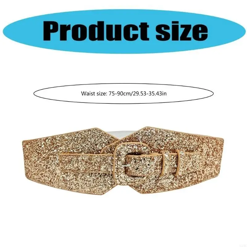 L5YC Trendy Underbust Waist Belt for Daily Costume Grunge Waist Belt Body Jewelry