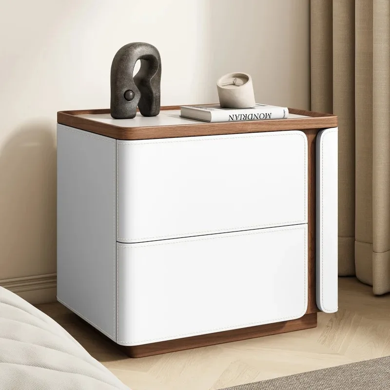 

Organizer Beauty Nightstand European Modern Minimalist Trendy Bedside Table Nordic Simple Mesa De Noche Space Saving Furniture