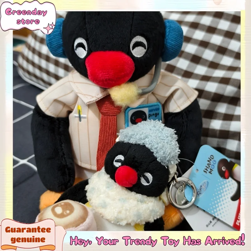 

New Pingu Pengu Plush Toys Pendant Toys Bread Superman Creamy Toast Cream Bread Toast Cute Doll Doll Collection Festival Gifts