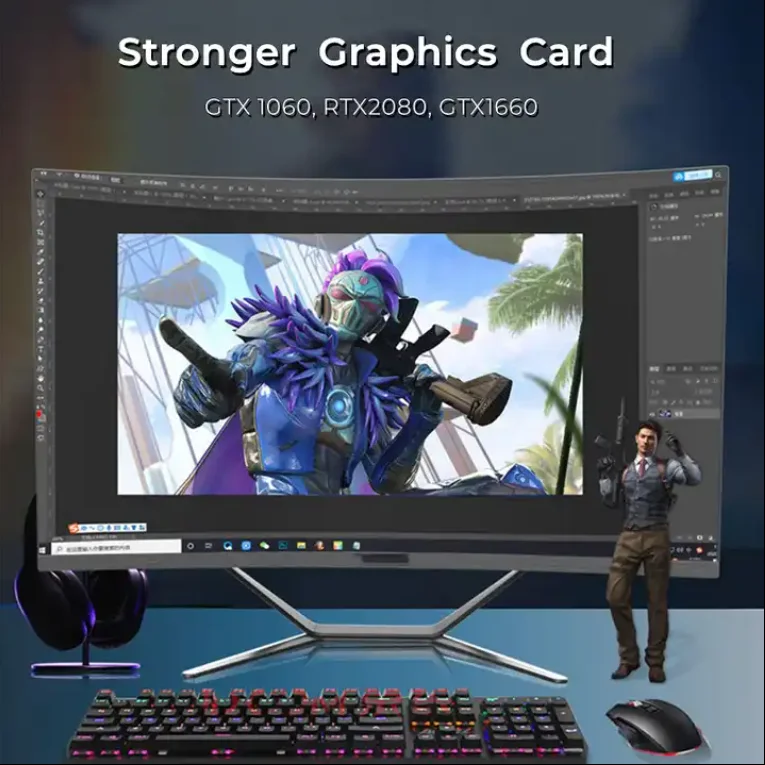 Gaming Core I9 9900k RTX 2080 TI 16 GB DDR4-Computer All-in-One-PC I7