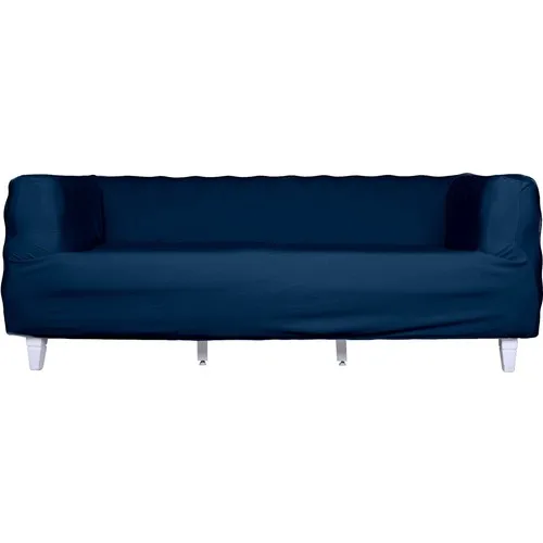 Blue Ground Sofa Case Flexible Washable Wheel 3 * personality Chester Seat Cover (Single)