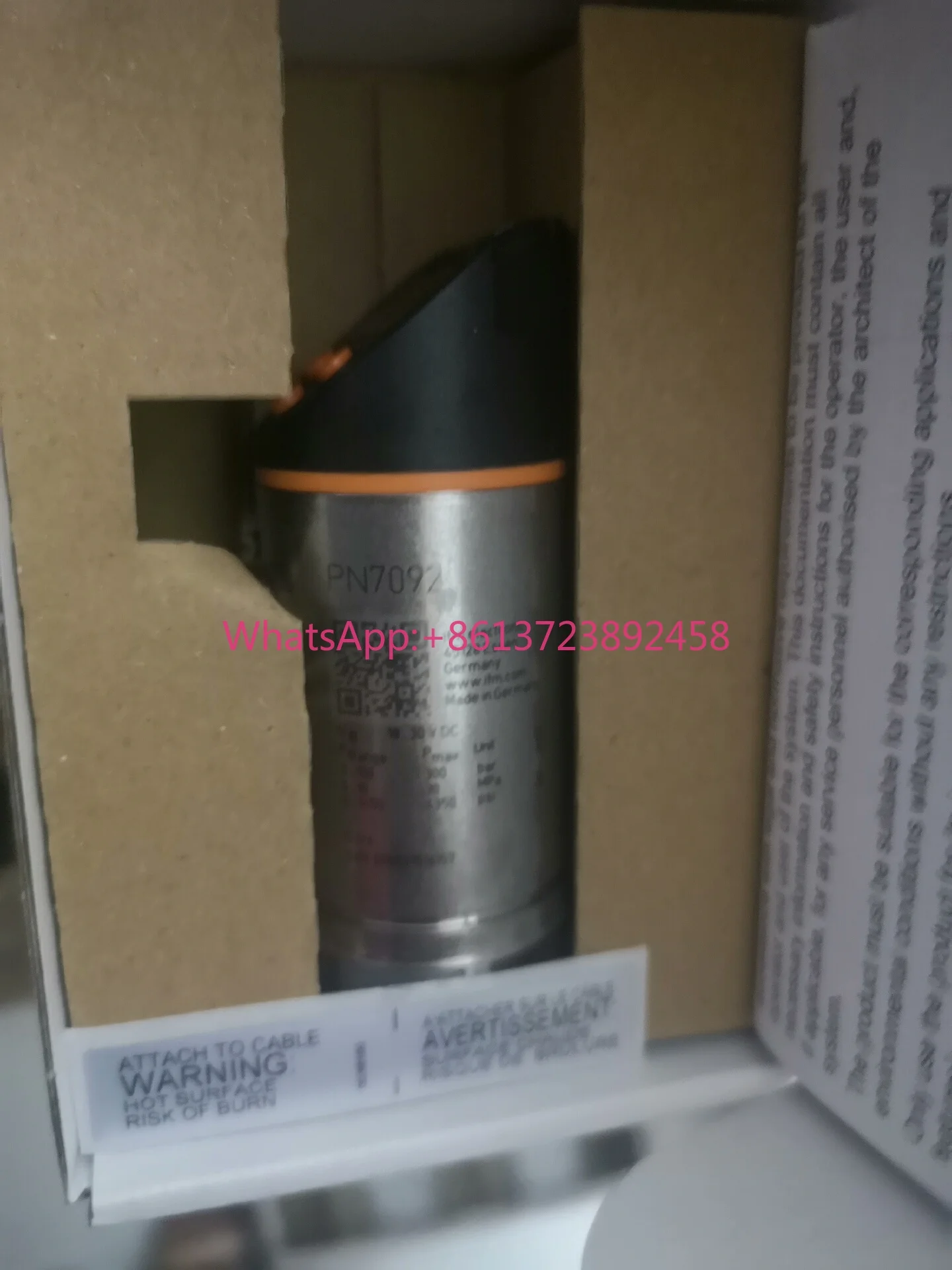 PN7092 Pressure sensor with display screen