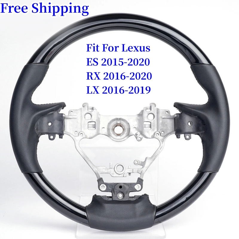 

Car Steering Wheel Carbon Fiber Fit For Lexus ES 2015-2020 RX 2016-2020 LX 2016-2019 ES300 ES330 Steering Wheel Car Accessories