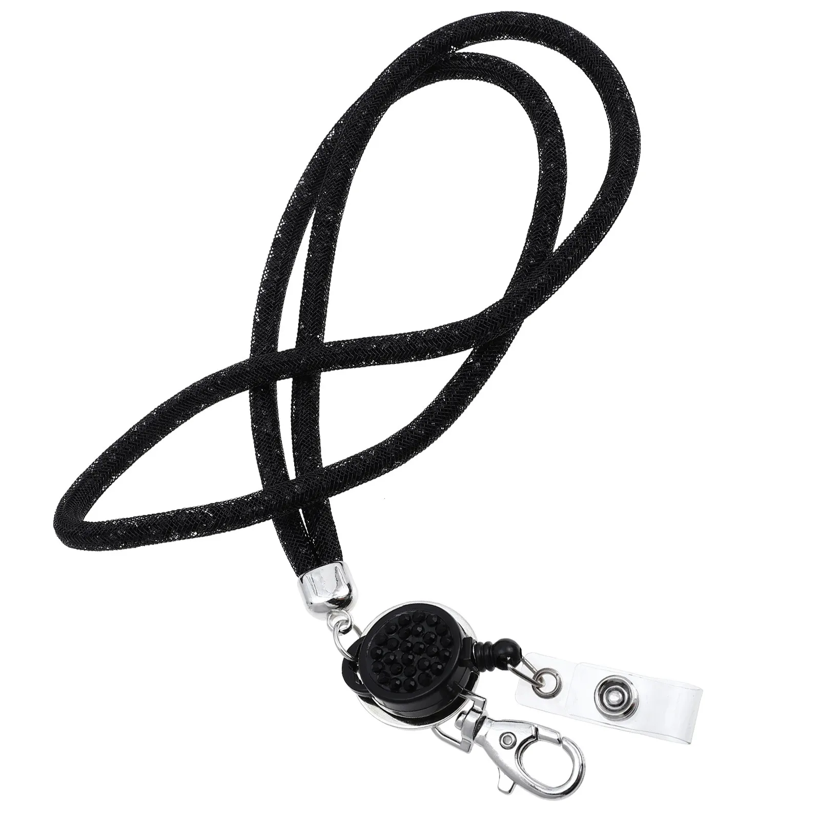

Phone Lanyard with Breakaway Safety Clip Retractable Id Badge Holder Key Chain Neck Strap for Office Workers Phone Lanyard