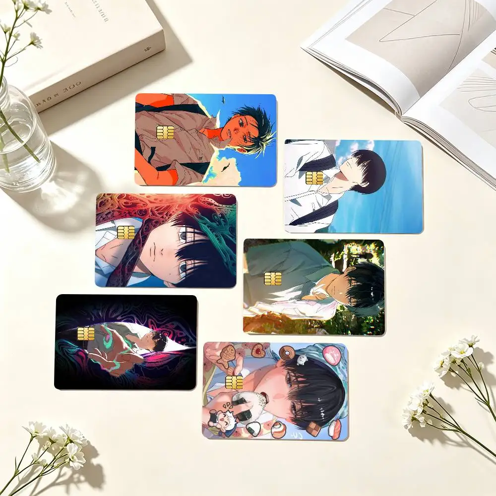 T-The Summer Hikaru Died Yoshiki  Credit Card HD Stickers Game Card Decal Small Chip Waterproof Sticker Gift