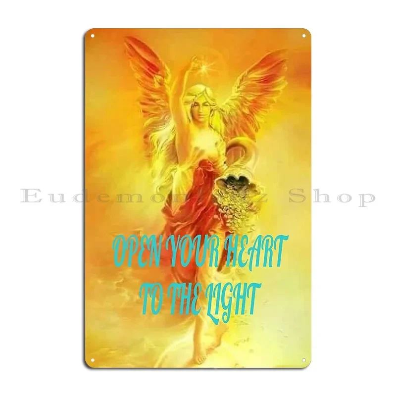 Embrace The Light Metal Plaque Poster Decoration Wall Decor Designing Cinema Cinema Tin Sign Poster