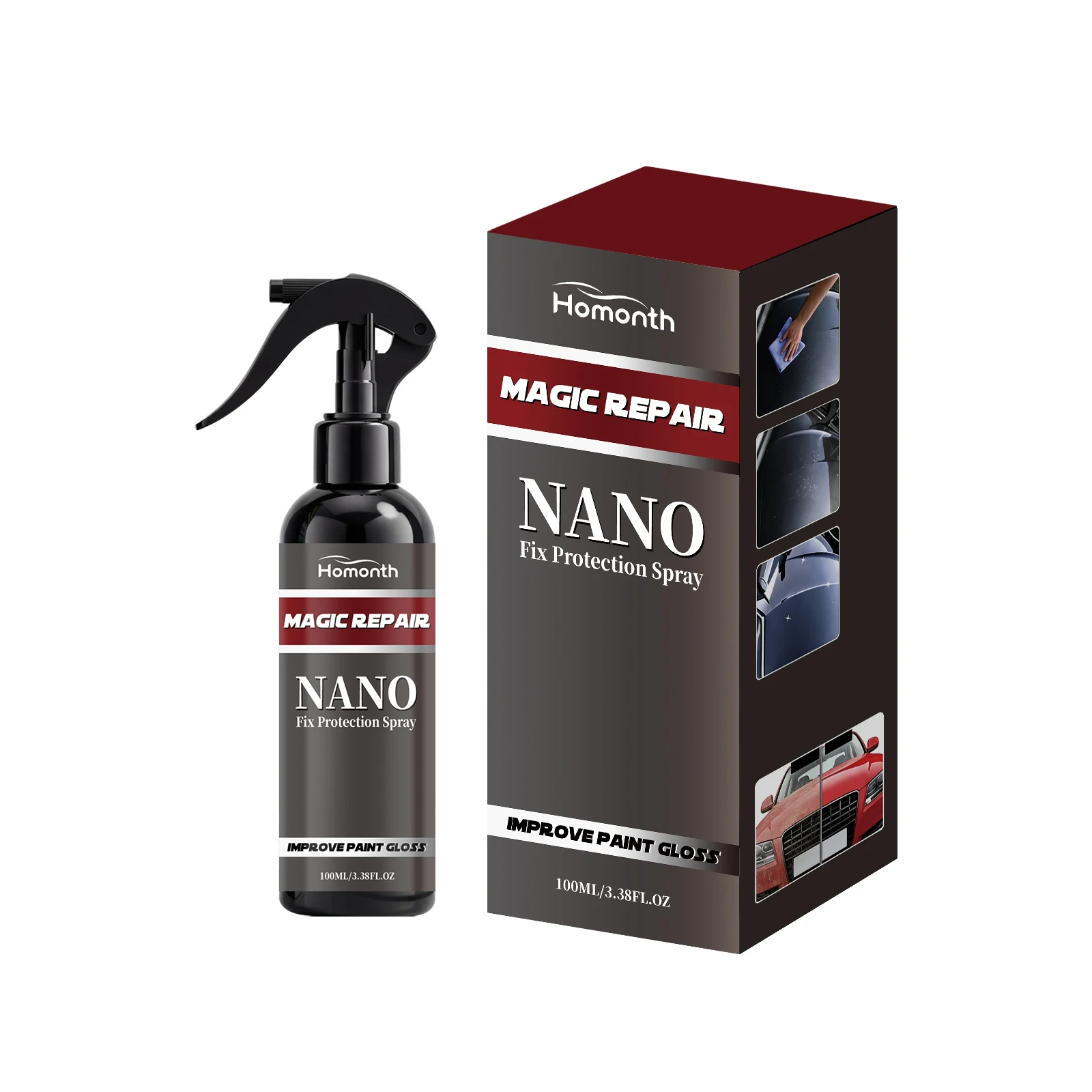Car Nano Care Spray Car Paint Cleaning and Polishing Daily Car Cleaning Protective Agent