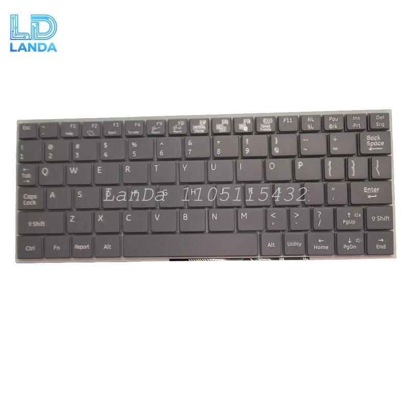 New Grey US Medical Device Keyboard Ultrasound Keyboard For GE Logiq F8 F6 Healthcare D0K-V6227 DOK-V6227H TX-00-US 5442979