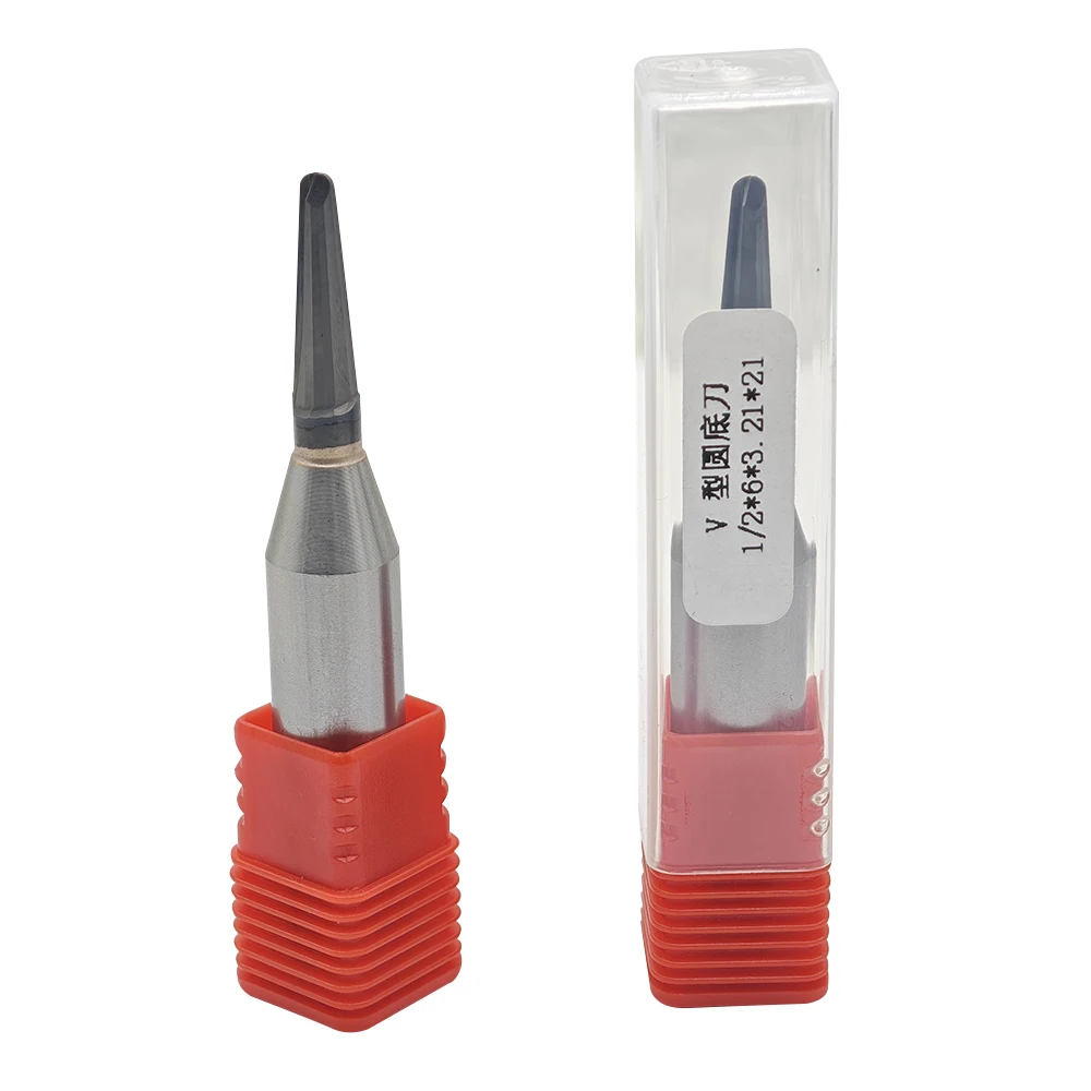 NEW Industrial Grade V-Shaped Round Bottom Cutter Bend Woodworking Arc Bend Groove Cutter Arc Groove Milling Tool
