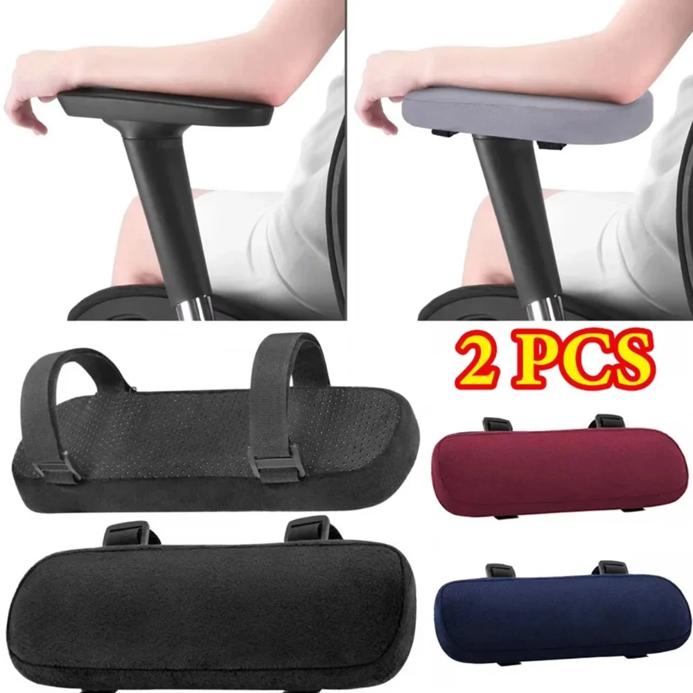 Soft Armrest Cushion Pads – PP Sponge Foam Chair Armrest Covers for Home Office & Gaming Chairs, Comfortable Elbow Support, Remo