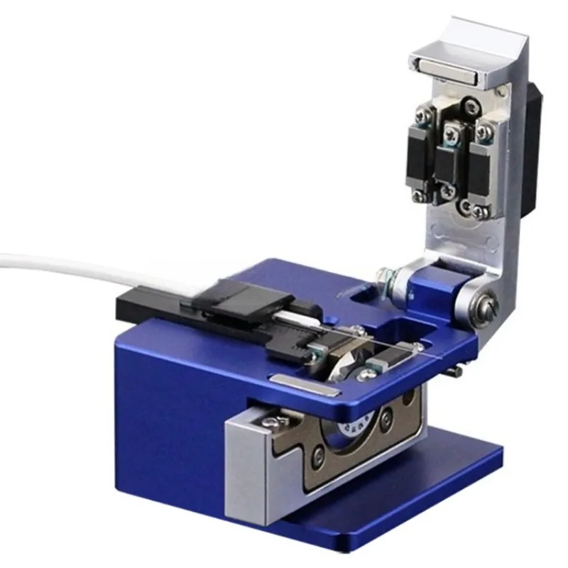 High Precision Optical Fiber Cleaver Sharp Durable Universal For Fiber Cable Bare Fiber Jumper Pigtail Cold Hot Melt Precise Cut