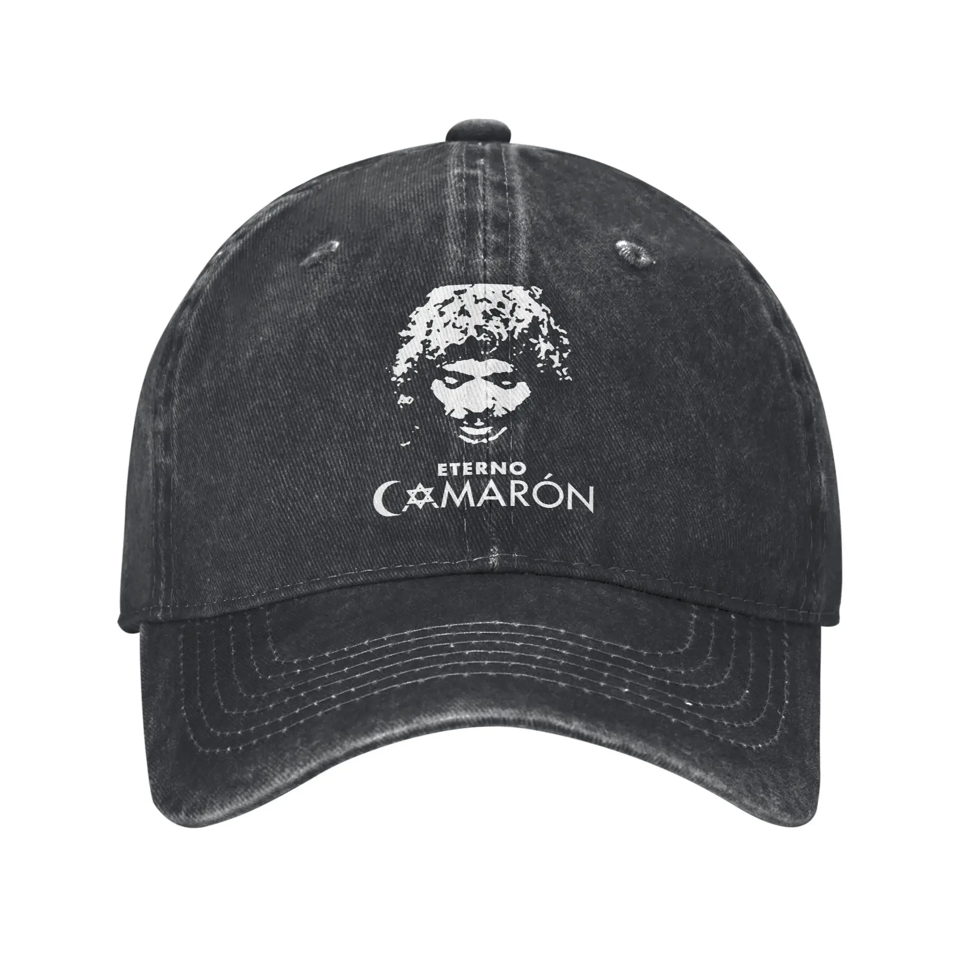 Camarons De La Isla Flamenco Singer Baseball Cap Casual Distressed Denim Island Shrimp Sun Cap Unisex Outdoor Summer Gift Hats