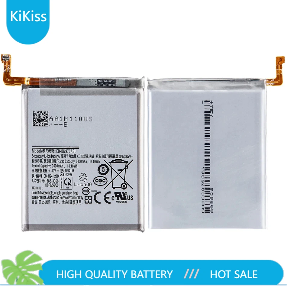 EB-BN970ABU Replacement 3500mAh Battery For Samsung Galaxy Note 10 Note X Note10 NoteX Note10 5G SM-N970 N970W N970F  + Tools