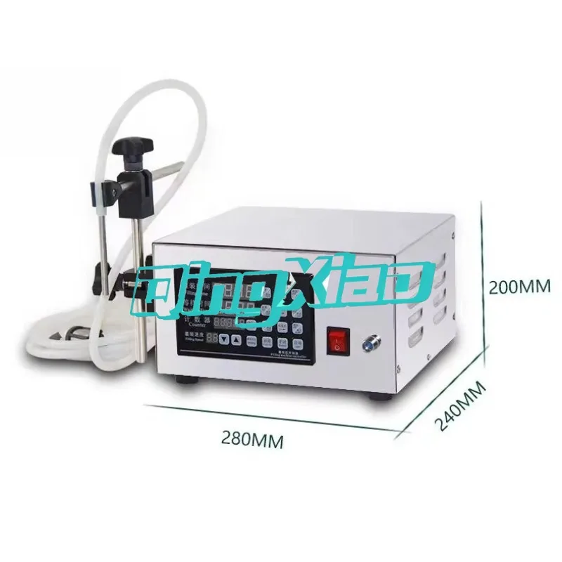 JH 280 Semi Automatic Digital Pump Filling Machine High Precision In Oil Bottle Water Milk Juice And Various Filling Application