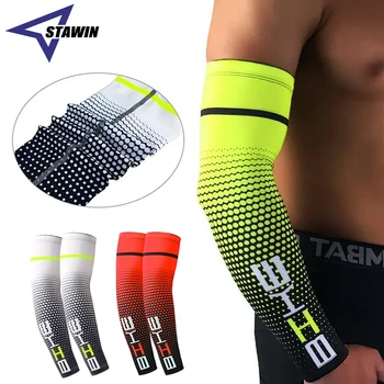 1 par Unisex ciclismo correr deportes manga brazo mangas de refrigeración protección solar UV manguito cubierta protectora elástica mangas de brazo nuevo