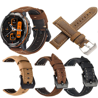 Quick Release Leather Straps for KOSPET TANK T3 Ultra Quality Genuine Retro Genuine Leather Watchband for KOSPETTANK Accessories
