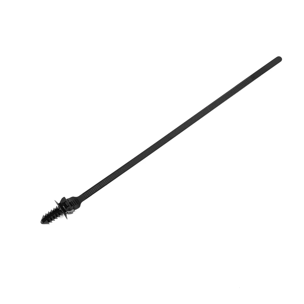 Car Clips Bundled Wire Bands Mixed Cable Tie Set 100pcs 4.8*185mm 7.8*115mm 8.2*155mm Fastener Strap Clip Car Clips