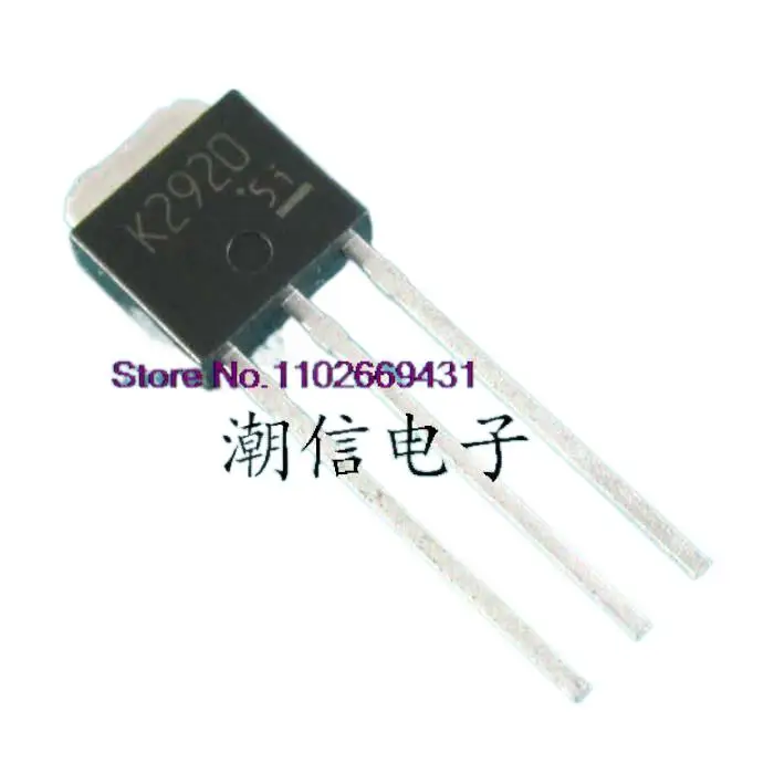 

20PCS/LOT K2920 2SK2920 5A 200V Original, in stock. Power IC