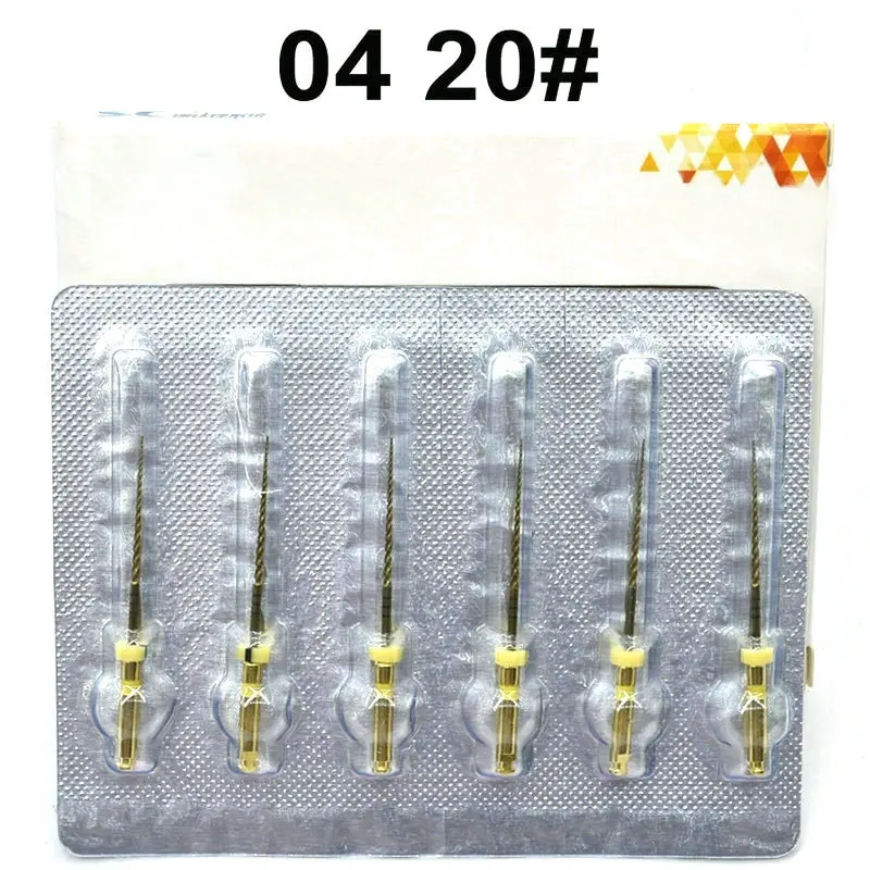 Instrumento Dental SC Pro, limas giratorias, activación por calor, endodoncia dorada, herramienta de odontología