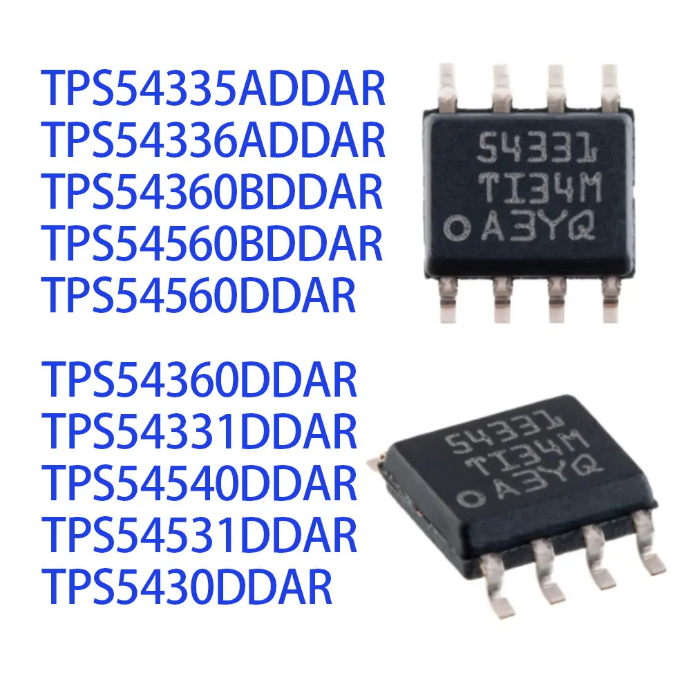5PCS TPS54335 TPS54336 TPS54360 TPS54560 TPS54560 TPS54360 TPS54331 TPS54540 TPS54531 TPS5430 DDAR SOP8 IC Chip